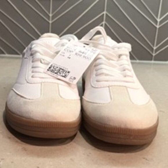 H&M Trainers-WHITE/BEIGE-SIZE 7- NWT - Picture 7 of 8